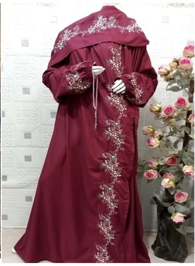 A very finely milled, one-piece prayer sheet that covers the entire body with a uniform and spacious size for all body types.